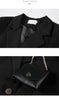 autumn winterVintage Stylish Plus Size Blazer Female Outerwear White Office Lady Blazers Coat Women Black Notched Collar Long Sl