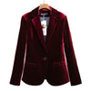 black velvet blazer women blue velvet blazer women clothing jacket women coat jacket ladies velvet jacket outfit S-XXXL