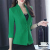 blaser femenino 2022 women blazers and jackets plus size women work suits short sleeve ladies formal jackets  HH005