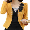blazer female slim outerwear blazer elegant spring autumn outerwear coat women ladies jacket clothes L-5XL