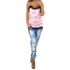 camiseta tirantes mujer Sexy Women Camisoles women crop top Summer Lace Patchwork Vest topjes Sleeveless Tank Tops New
