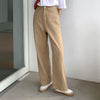 cotton Retro Khaki Woman Jeans Ankle-Length High Waisted Bottom Clothes 2022 Summer Harajuku Solid Japanese Style Ladies Trouser