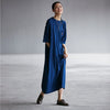 design women's embroidered medium length dress embroidered cotton T-shirt Dress 0423
