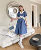 dress for women 2022 Summer French style elegant flower belt  long dress 2372#