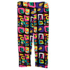 female Vintage High Waist Floral Leggings Printing Capris Lady's Fitness Workout leggings Casual Pants Wear trousers for women