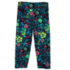 female Vintage High Waist Floral Leggings Printing Capris Lady's Fitness Workout leggings Casual Pants Wear trousers for women