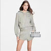 high-end style 2023 two piece set women clothes branded letter  design long sleeve tops High Waist Shorts ~L21