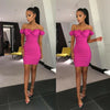 Brand  Women's Off Shoulder Bandage Lovely Sexy  Fold Bodycon Evening Party Club Mini Dress