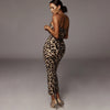 hirigin Sexy Women's Leopard Snake Print Dress  Ladies Long Maxi Dress Party Bodycon Occasion Dresses Evening Sundress