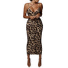 hirigin Sexy Women's Leopard Snake Print Dress  Ladies Long Maxi Dress Party Bodycon Occasion Dresses Evening Sundress