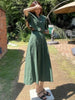 iYunDo Summer Women Suits Notched Neck Single Button Cropped Jacket Long Pleated Skirt 2 Pieces Sets Female Clothing