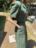 iYunDo Summer Women Suits Notched Neck Single Button Cropped Jacket Long Pleated Skirt 2 Pieces Sets Female Clothing