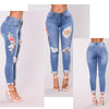 jeans embroidery pantalones vaqueros mujer Jeans pantalones de mujer denim Pencil Pants Female ripped jeans para mujeres beg