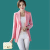 korean fashion womens slim fit blazers long sleeve office ladies work blazers femme feminina plus size 4xl suit jacket woman