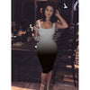 ladies sexy Gradient bodycon dress Women Summer Print Tank U-neck Dress female plus size Sleeveless Midi Club Dress vestidos