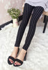 lady lovely lip Graffiti legging women sexy casual stripe leggings girl fashion polka dot summer capris fitted cute pant