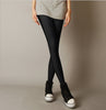 lady summer navy blue wine black shiny leggings large size neon leggings elastic silk stretch skinny 9 pants slim active pant