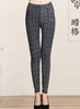 lady winter leggings women tattoo velvet Warm pants fashion floral legging cashmere capris sexy leopard crocodile black pant