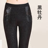 lady winter leggings women tattoo velvet Warm pants fashion floral legging cashmere capris sexy leopard crocodile black pant