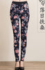 lady winter leggings women tattoo velvet Warm pants fashion floral legging cashmere capris sexy leopard crocodile black pant