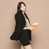 work style women sets Double breasted suit and mini sexy pencil skirt comfortable  skirt suits