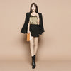 work style women sets Double breasted suit and mini sexy pencil skirt comfortable  skirt suits