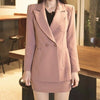 work style women sets Double breasted suit and mini sexy pencil skirt comfortable  skirt suits