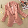 new suit spring and summer new Slim lace stitching women suit jacket career xxxl plus size