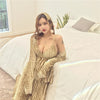 pink spring fall Women's Clothing Lace patchwork Cardigan+V-neck spaghetti strap+sexy women loose pants Velour Women's Sets new