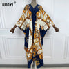 robes de cocktail  Women V-Neck Long Dress  Muslim Pakistani Marocain Elegante African Lslanm Holiday Batwing Sleeve Silk Robe