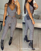set women 2 pieces pants 2023 women's short and cropped set V-Neck Sexy PU Leather Spaghetti Strap Crop Top & Flared Pants