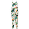 sexy jumpsuit summer rompers womens jumpsuit Women Leaves Jumpsuit Sleeveless Floral Printed Playsuit Party Trousers