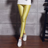 shiny spandex leggings women's black red lycra polyester women leggings colors neon spandex leggings high waist stretch skinny