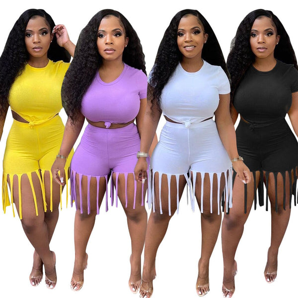 shorts sets two piece set women 2 piece sets women outfit  items shorts  set tops female 2023 summer clothes