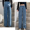 streetwear high waist women's jeans woman girls women wide leg pants trousers female trousers denim bagge mom jeans