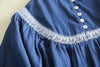 summer embroidery denim blouse women jeans blouse short sleeve blue casual loose top floral soft shirt cotton peplum blouse