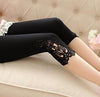 summer leggings S- 7XL plus size leggings women cotton short lace leggings size 7XL 6XL 5XL 4XL 3XL XXL XL L M S