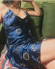 vintage sun moon print dress female summer  gothic casual loose sexy party dress streetwear Harajuku high waist strap dress