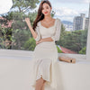 white maxi fomal Dress one piece korean ladies  autumn winter long Sleeve cabaret party bodycon Dresses for women
