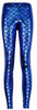 wholelsales Summer style women's Scale leggings 12 color S-XL size Simulation mermaid sexy pants Digital print colorful leggings