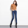 winter skinny jeans denim slim pencil pants warm velvet high waist jeans Women Pant Stretch Cotton Denim Trousers for woman