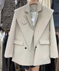 women blazer vest blazer set women blazer jacket coat top loose over sized black beige grey stylish