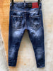 women clothing classic,Authentic DSQUARED2,Retro,Italian brand ,Women/Men Jeans,locomotive,Jogging jeans,DSQ9133