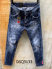 women clothing classic,Authentic DSQUARED2,Retro,Italian brand ,Women/Men Jeans,locomotive,Jogging jeans,DSQ9133