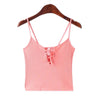women crop top 2022 New Ladies Sexy club top 5Color Solid Multicolor Bodycon Cotton Tank Top Women Vest Tops haut femme