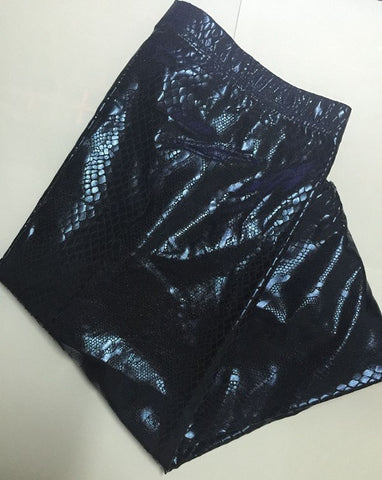 women fish scale leather leggings lady gothic slim pencil legging fashion gold silver blue black pant club bar mermaid pants