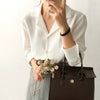 womens tops and blouses solid white chiffon blouse office shirt blusas mujer de moda 2023 long sleeve women shirts clothes